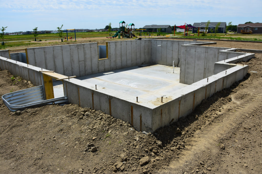 concrete foundation